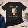 thumbnail image 1 of Hot Trending T-Shirt With Just A Girl Who Loves Owls Cute Owl Girl Unisex S-5Xl T-Shirt, 1 of 5
