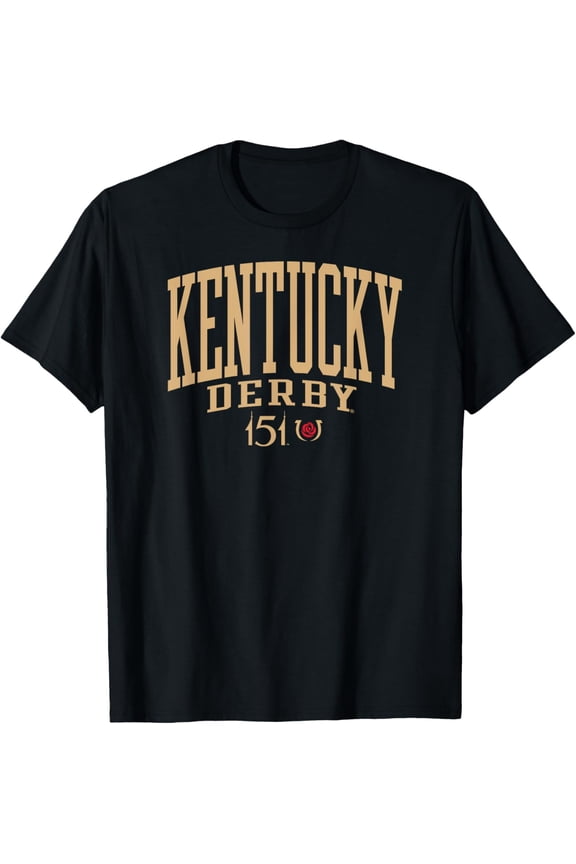 Hot Trending T-Shirt With Kentucky Derby 151 Black Officially Licensed