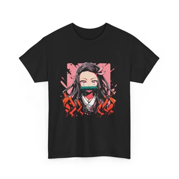 Hot Trending T-Shirt With Kimetsu No Yaiba T-Shirt - Nezuko Kamado Shirt - The Demon Sister Design Preview Only