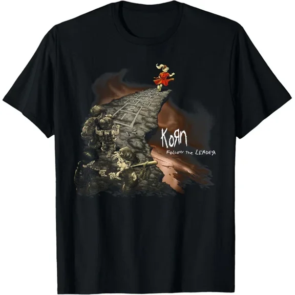 Hot Trending T-Shirt With Korn Follow Cliff Design Preview Only