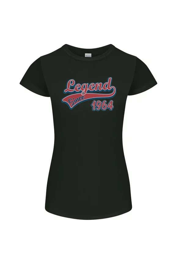 Hot Trending T-Shirt With Legend Since 61St Birthday 1964 T-Shirt Design Preview Only