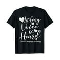 thumbnail image 1 of Hot Trending T-Shirt With Let Every Voice Be Heard Speech-Language Pathology Slp Gift T-Shirt Design Preview Only, 1 of 3