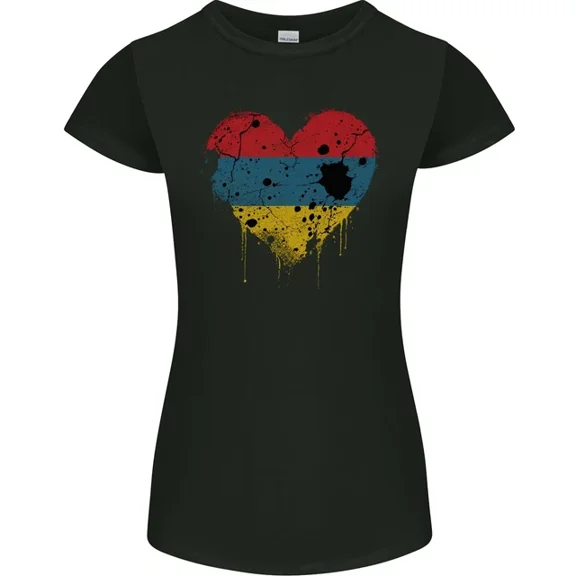 Hot Trending T-Shirt With Love Armenia Flag Armenian Day Football T-Shirt Design Preview Only