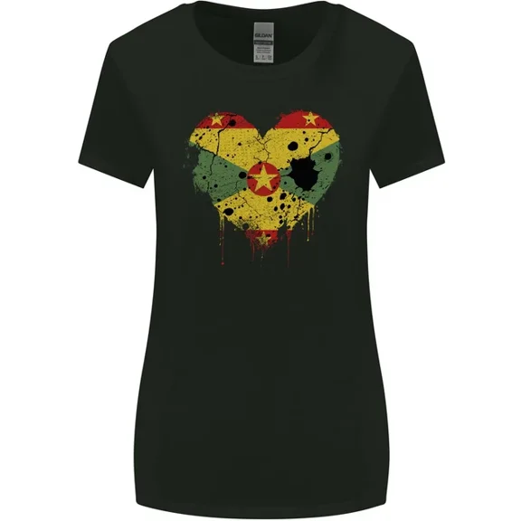 Hot Trending T-Shirt With Love Grenada Flag Grenadians Day Football T-Shirt Design Preview Only