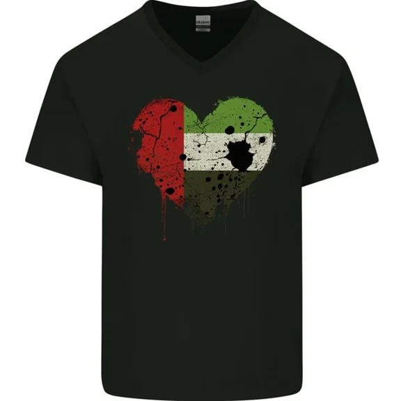 Hot Trending T-Shirt With Love Uae Flag Day Emirati Day Football T-Shirt Design Preview Only