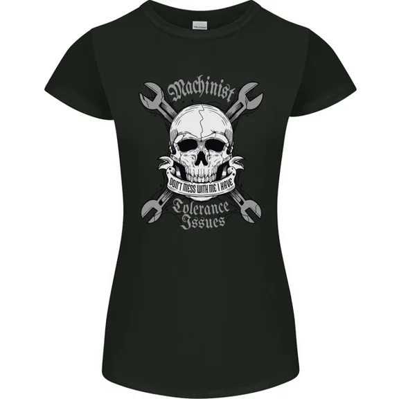 Hot Trending T-Shirt With Machinist I Have Tolerance Issues T-Shirt Design Preview Only