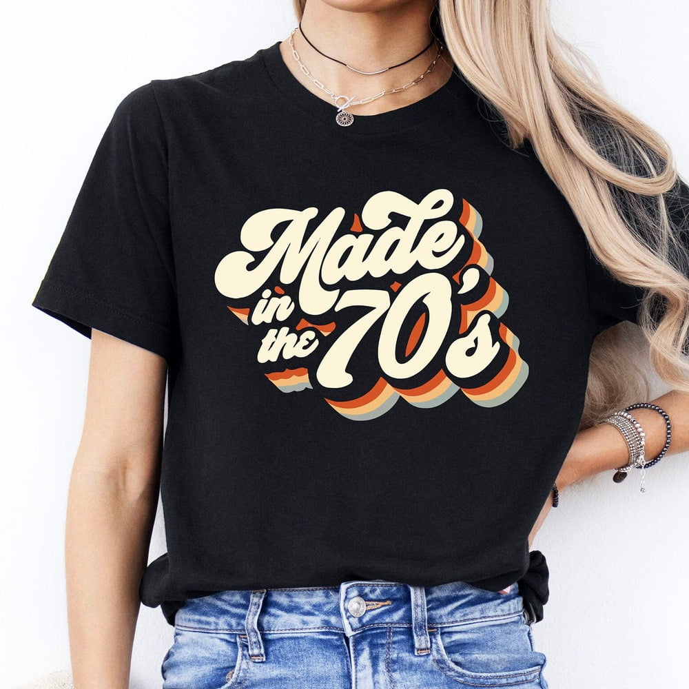 It Was More Fun Being 20 in the 70s Than 70 in the 20s | Retro T-shirt