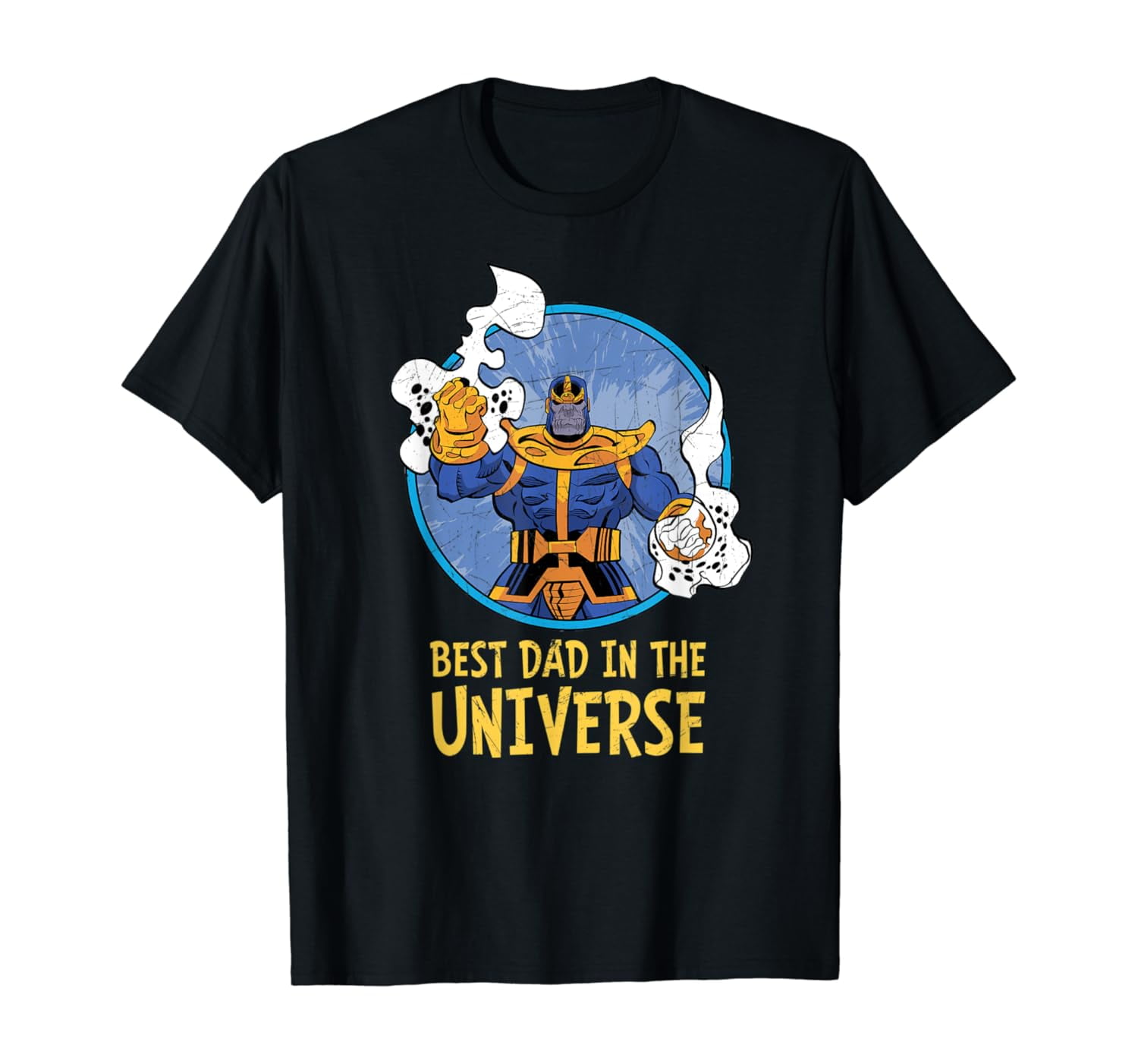 Hot Trending T-Shirt With Marvel Thanos Best Dad In The Universe Father ...