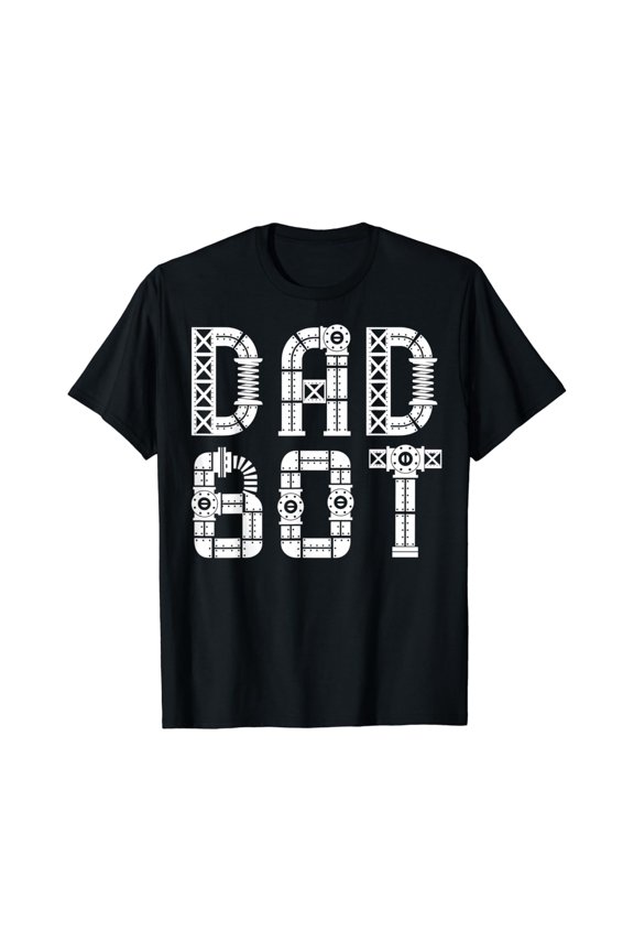 Hot Trending T-Shirt With Matching Family Robot, Father'S Day, Dad Bot