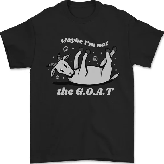 Hot Trending T-Shirt With Maybe I'M Not The Goat Funny Farming T-Shirt Design Preview Only