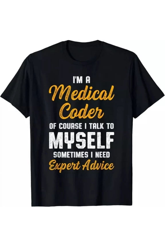 Hot Trending T-Shirt With Medical Coder Biller Coding