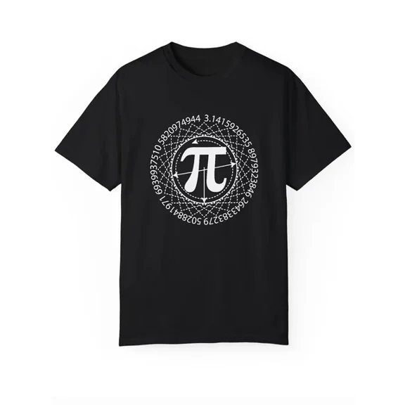Hot Trending T-Shirt With Men'S Casual Pi Graphic T-Shirt Soft Cotton, Short Sleeve, Round Neck