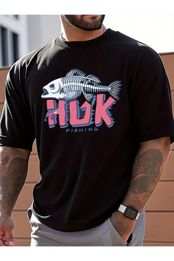 Hot Trending T-Shirt With Mens Clothes, T Shirts For Men, Casual Style Design With Print, 100% Pure Cotton