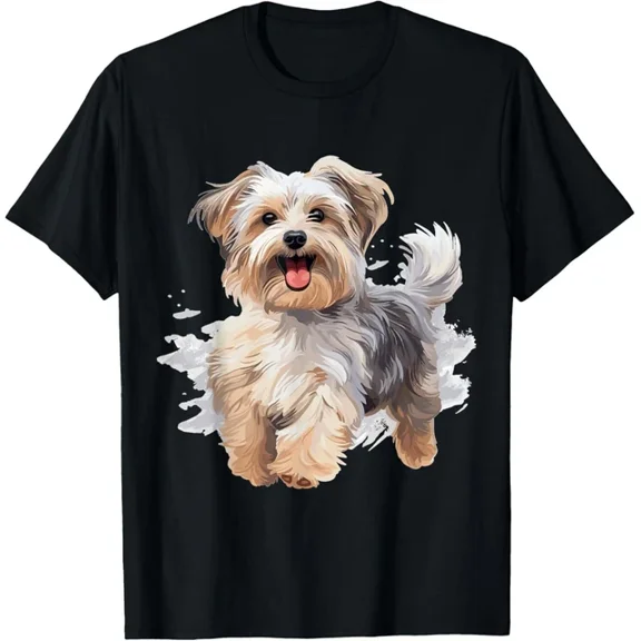 Hot Trending T-Shirt With Morkie Dog Breed Pet Cute Graphic Design Preview Only