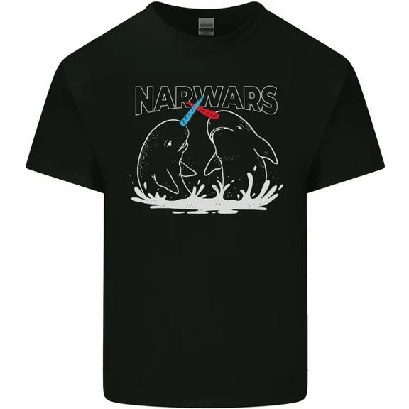 Hot Trending T-Shirt With Narwars Narwhal Parody Whale T-Shirt Design Preview Only