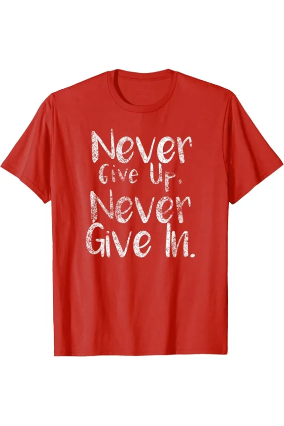 Hot Trending T-Shirt With Never Give Up Cancer Fight Patient Survivor Gift Design Preview Only