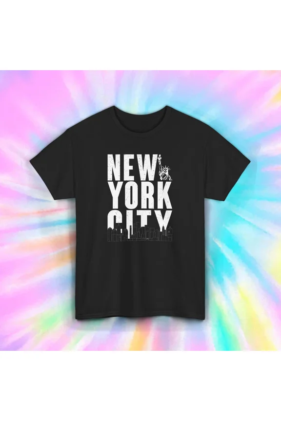 Hot Trending T-Shirt With New York City Shirt Nyc Skyline Statue Liberty Travel Design Preview Only