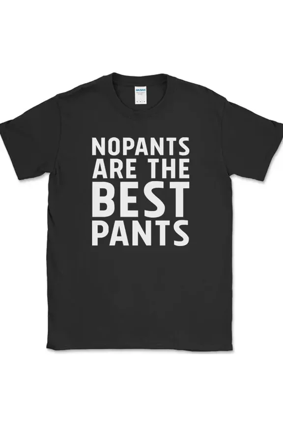 Hot Trending T-Shirt With No Pants Are The Best Pantsfunny Clothes Relax Day Design Preview Only