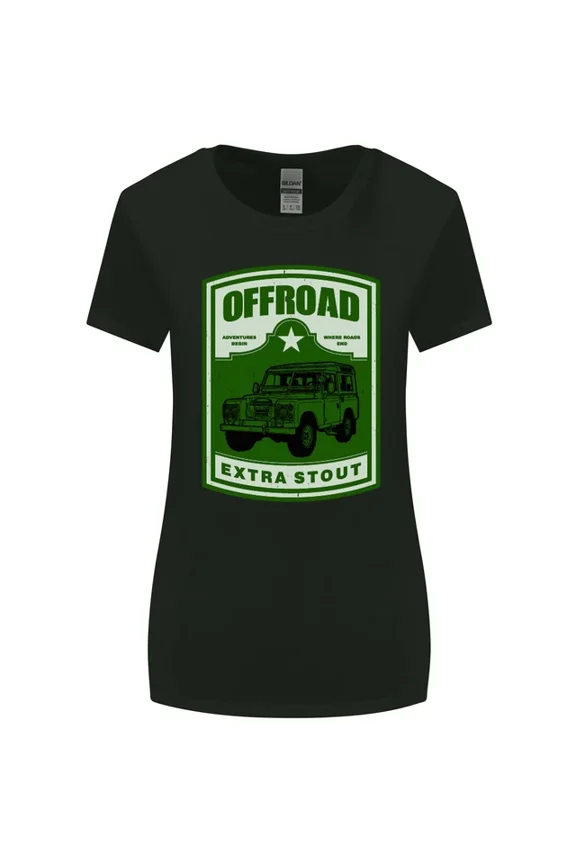Hot Trending T-Shirt With Offroad Extra Stout 4X4 Offroading Off Road T-Shirt Design Preview Only