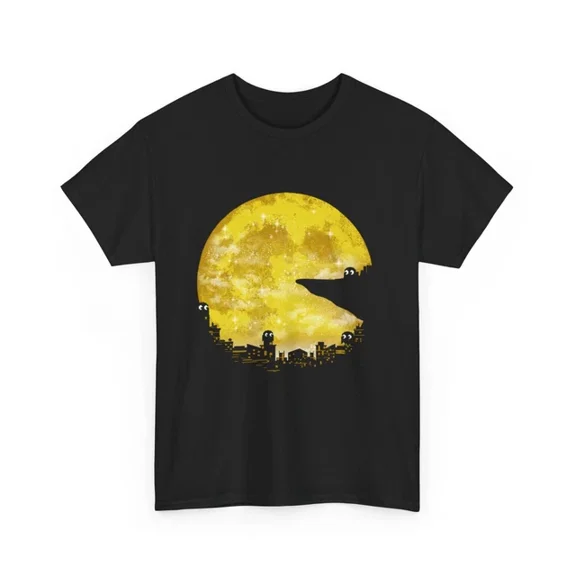 Hot Trending T-Shirt With Pac Man T-Shirt S-5Xl | Pac Moon T-Shirt S-5Xl