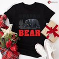thumbnail image 1 of Hot Trending T-Shirt With Papa Bear Father'S Day Animal Lover Design Preview Only, 1 of 3