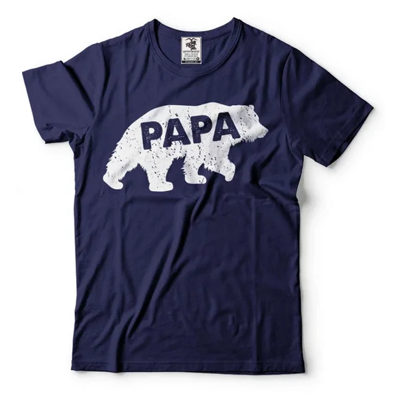 Hot Trending T-Shirt With Papa Bear Father'S Day Papa Tee Papa Birthday Gift Tee Papa Gift Design Preview Only