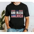 thumbnail image 1 of Hot Trending T-Shirt With Patriotic Tee, Usa Fourth Of July Independence Day God Bless America Design Preview Only, 1 of 3