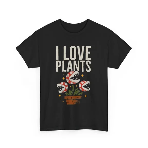 Hot Trending T-Shirt With Plants T-Shirt S-5Xl | I Love Plants Shirt