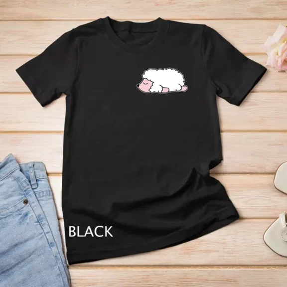 Hot Trending T-Shirt With Pocket Sweet Dreams Lazy Sheep Pajamas For Bedtime Tee Unisex S-5Xl T-Shirt
