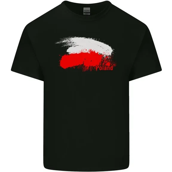 Hot Trending T-Shirt With Poland Football Distressed Flag T-Shirt Design Preview Only