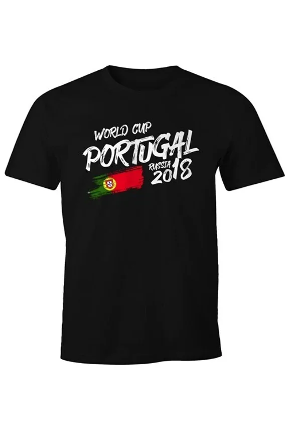Hot Trending T-Shirt With Portugal Fan 2018 World Cup Football World Cup Jersey T Design Preview Only