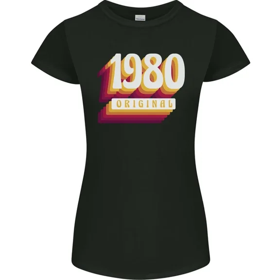 Hot Trending T-Shirt With Retro 45Th Birthday Original 1980 T-Shirt Design Preview Only