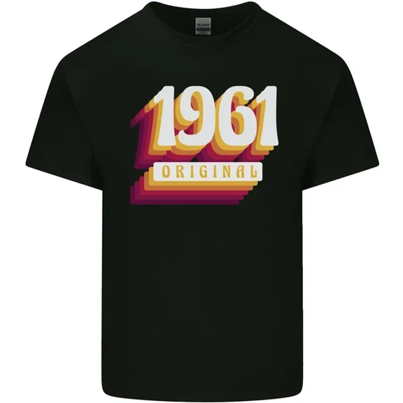 Hot Trending T-Shirt With Retro 64Th Birthday Original 1961 T-Shirt Design Preview Only