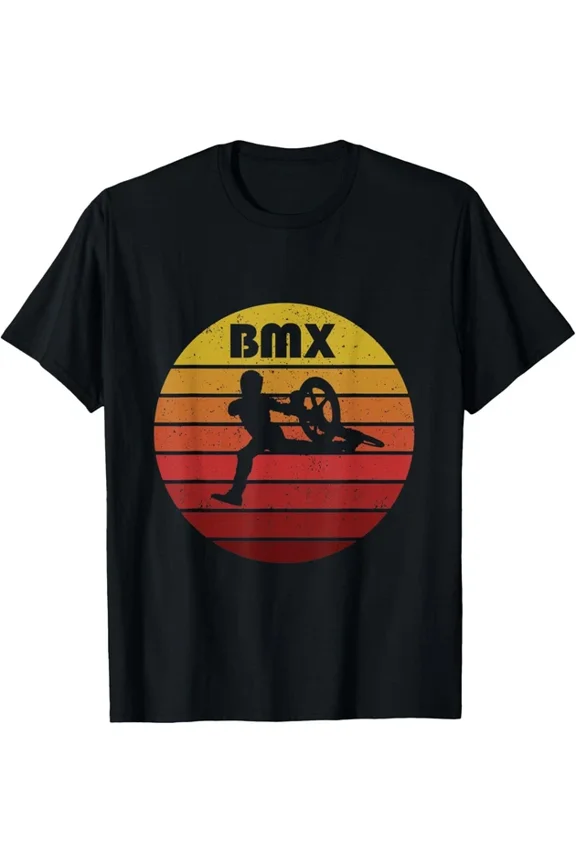 Hot Trending T-Shirt With Retro Style Old School Bmx & Freestyle Tee T-Shirt Design Preview Only