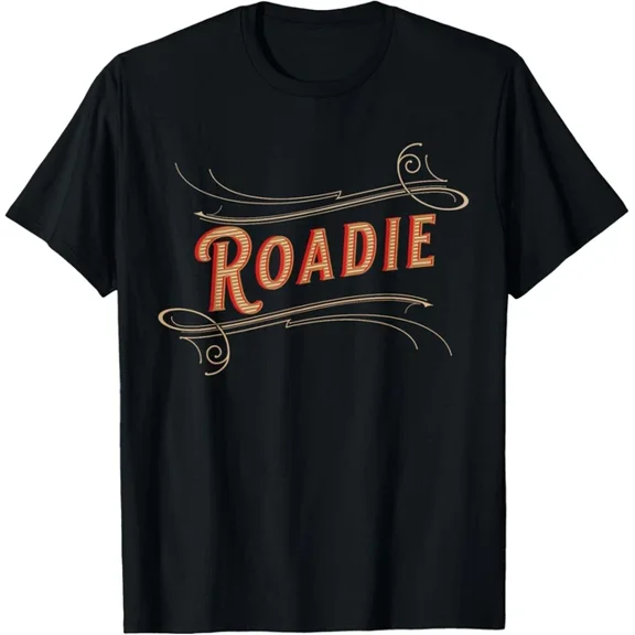 Hot Trending T-Shirt With Roadie Touring Production Crew Swag Design Preview Only