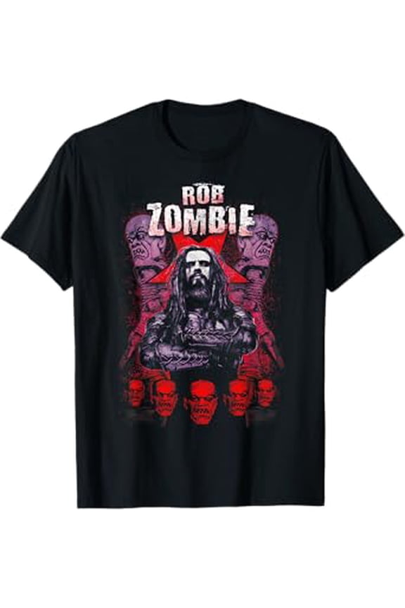 Hot Trending T-Shirt With Rob Zombie €“ Army Of Robots T-Shirt Design Preview Only