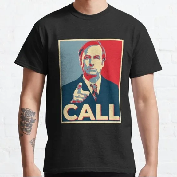 Hot Trending T-Shirt With Saul Goodman Better Call Saul Pop Art Poster Classic Design Preview Only