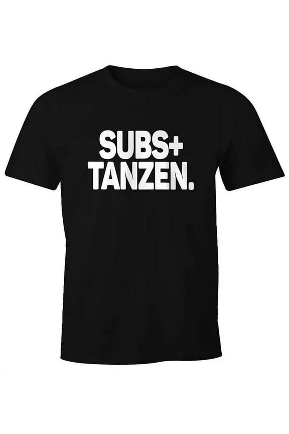 Hot Trending T-Shirt With Saying Subs + Dancingparty Festival Techno Rave Design Preview Only