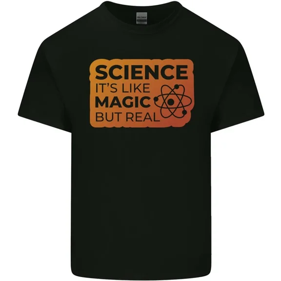 Hot Trending T-Shirt With Science Like Magic But Real Physics Geek T-Shirt Design Preview Only
