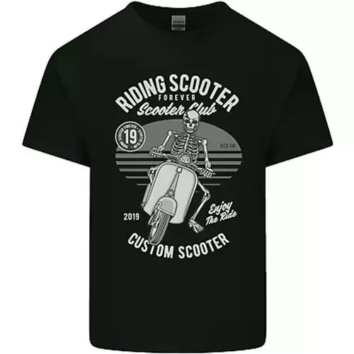 Hot Trending T-Shirt With Scooter Club Motorbike Motorcycle T-Shirt Design Preview Only