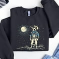 thumbnail image 1 of Hot Trending T-Shirt With Shirt, Moon Cowboy,, Men Western, S, Graphic , Cow, Gift Husband Design Preview Only, 1 of 3
