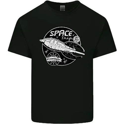 Hot Trending T-Shirt With Space Trip Rocket Ship Astronaut Kids T-Shirt Boys Girls Design Preview Only
