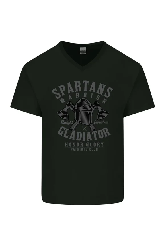 Hot Trending T-Shirt With Spartans Warrior Legendary Gladiator T-Shirt Design Preview Only