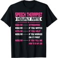 thumbnail image 1 of Hot Trending T-Shirt With Speech Therapist Hourly Rate - Speech Language Pathologist Design Preview Only, 1 of 3