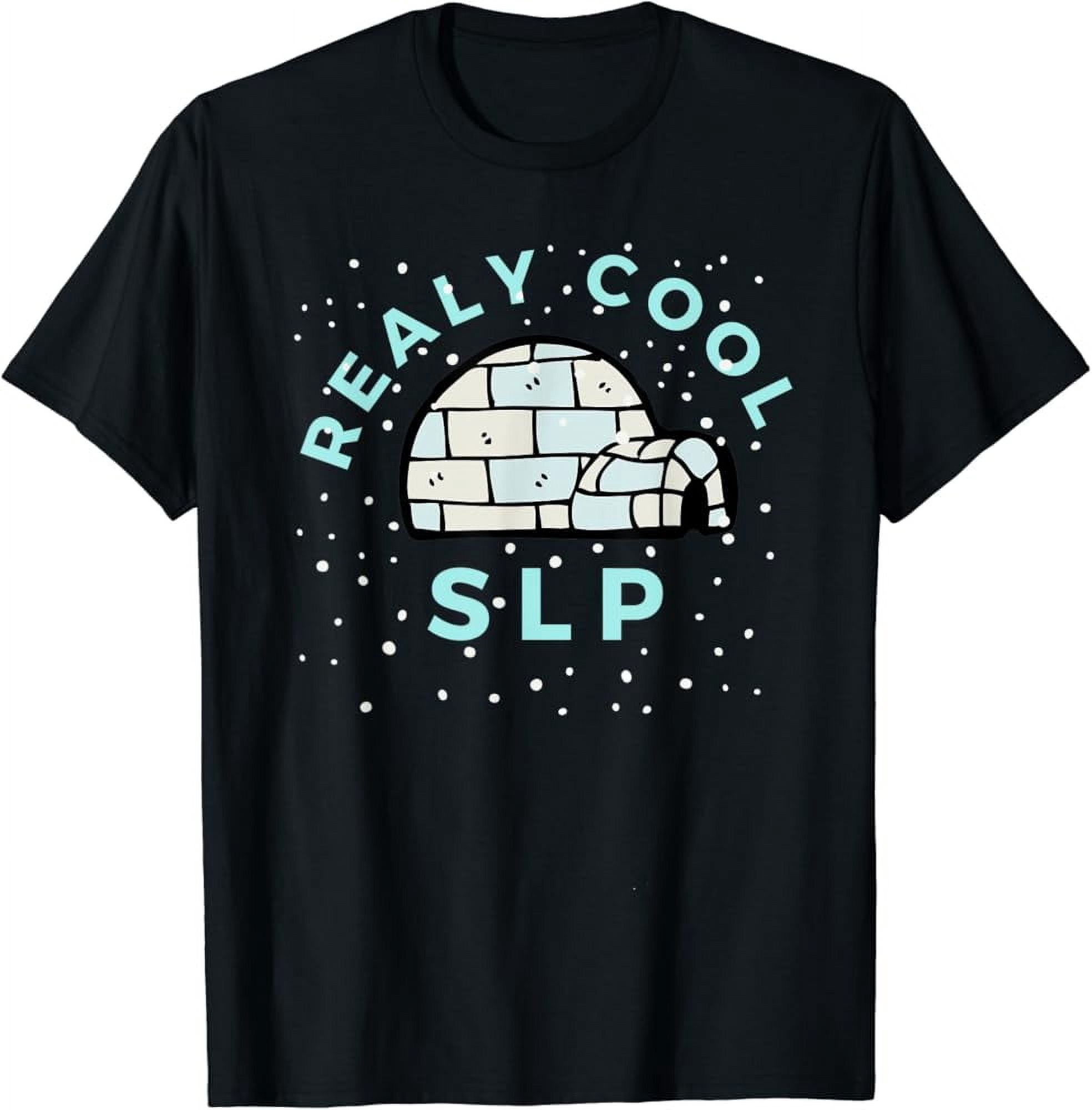 Hot Trending T-Shirt With Speech Therapy Really Cool Slp Winter Holiday ...