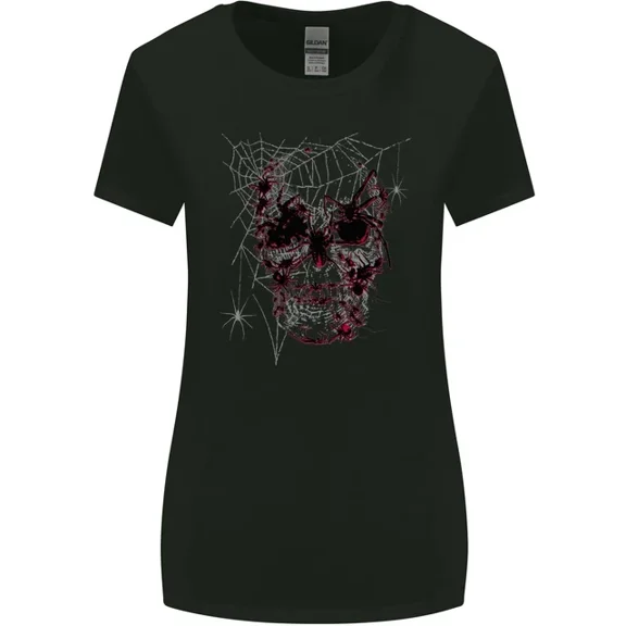 Hot Trending T-Shirt With Spider Web T-Shirt Design Preview Only