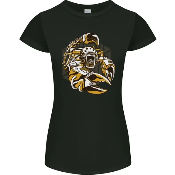 Hot Trending T-Shirt With Steampunk Scorpion T-Shirt Design Preview Only