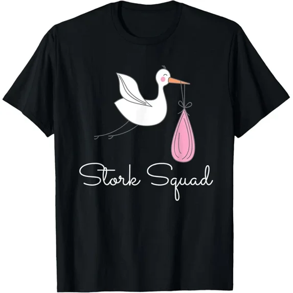 Hot Trending T-Shirt With Stork Squad Labor And Delivery T-Shirt Design Preview Only