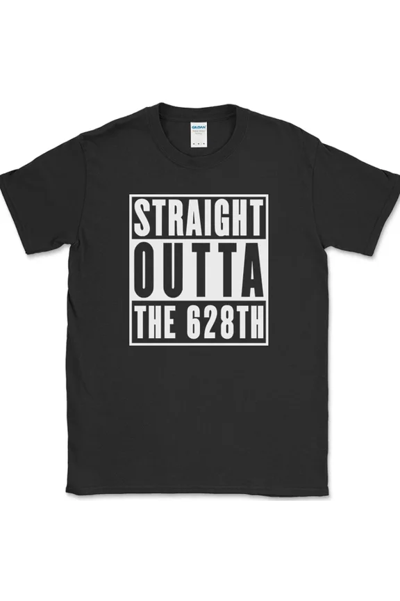 Hot Trending T-Shirt With Straight Outta 628Th Wing Affunny Air Force Flying Pilot Gift Design Preview Only