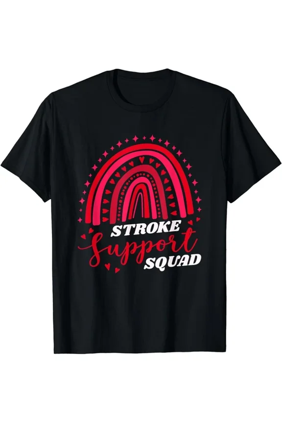 Hot Trending T-Shirt With Stroke Support Squad, Stroke Survivor Team Design Preview Only